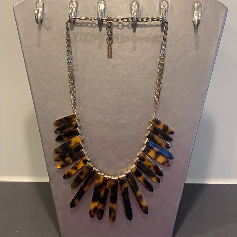 Bauble Bar Tortoise Statement Collar Necklace - image 1